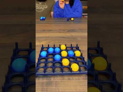 Bounce Ball - Family board game with 16 balls and 9 shaped cards